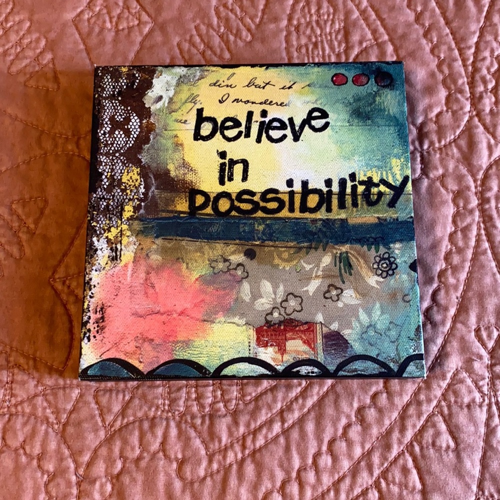 Lovely wall art by Kelly Rae Roberts!